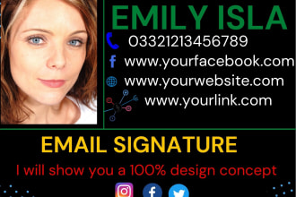 do animated email and clickable html email signature