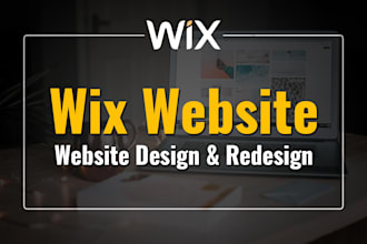 create or redesign a perfect wix website