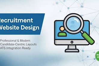 build job board website, staffing agency, hr consulting, recruitment website