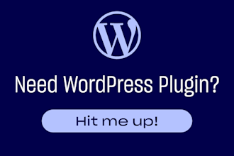 develop custom plugin for your wordpress website