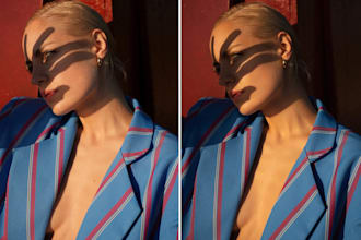 do professional colour correction and fix photo for you