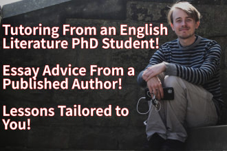 be your english literature tutor