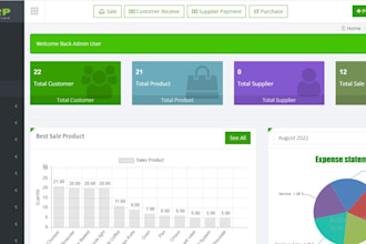 develop any custom web application using laravel framework