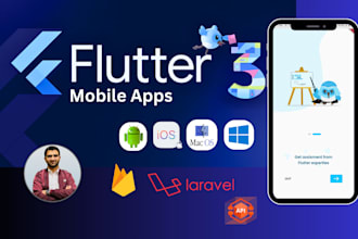 mobile app development for android and IOS using flutter