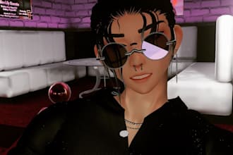 create custom vr chat avatar, vrc character, 3d model, vrchat avatar, 3d avatar