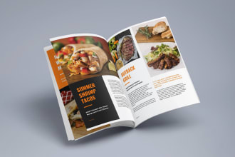 design magazine, catalog, company profile