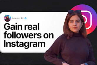 do instagram marketing, manage, grow and promote your page