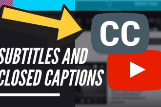 add subtitles  in english or deutsch to your video