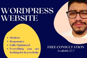 design divi,elementor wordpress website