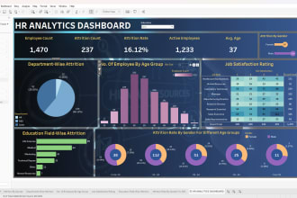 do interactive tableau dashboard, expert data visualization