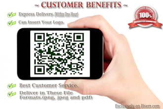 design a custom attractive QR Code