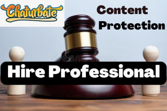 remove leaked content of chaturbate models under dmca