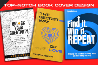 do non fiction book cover design or ebook cover design