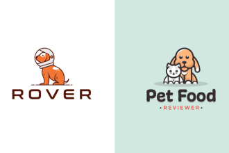 make an animal, cat, dog or pet logo design