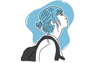 draw line art, stencil art, minimalist illustration