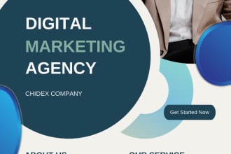 design a business flyer or a brochure flyer