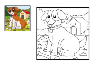 trace any photo into a coloring book pages
