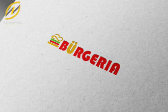 design restaurant, food, drink, burger, BBQ, pizza, coffee, café logo in 12hour
