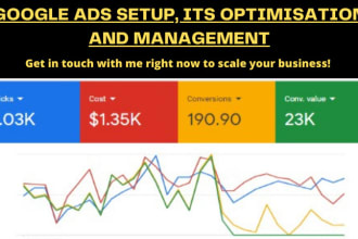 setup, optimize and manage result oriented google ad campaigns