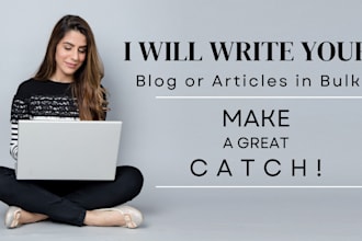 write pro SEO articles and blogs in bulk
