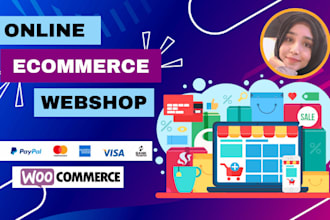 create a complete wordpress website or ecommerce website