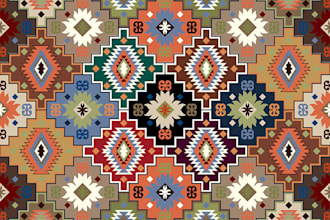 geometrical seamless pattern design