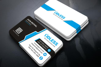 design professional and unique business card