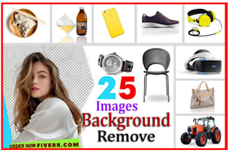 professionally background removal image cut out product