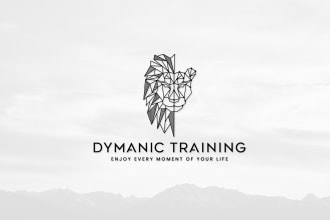create modern geometric and luxury logo design