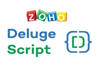 write zoho deluge script or rest API for any zoho apps