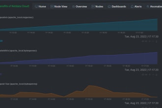 configure netdata, nagios, zabbix, and apm for system monitoring and alerting