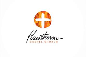 draw premium religious, christian or church logo design