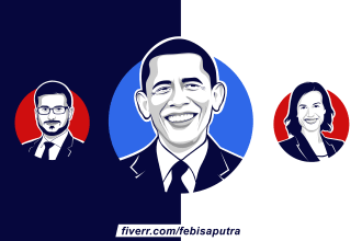 draw minimalist avatar profile picture in 24 hours