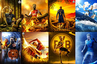design a highlights sports poster