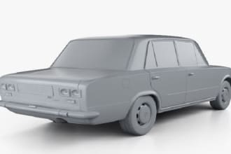 3d car modeling, character modeling, 3d model, retopology, car wrap