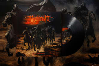 design excellent metal or punk album cover