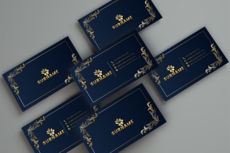 provide professional business card design and stationary services