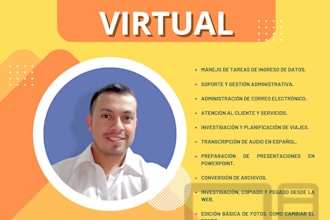 be your virtual assistant from colombia