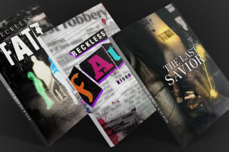 design your novel book cover in photographic way