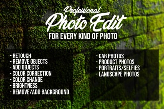 professionally edit your photos