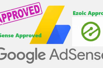 provide ezoic and adsense approved site