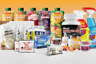 design box, label or pouch with print ready files in 1 day