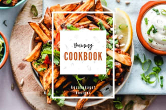 design, and write recipes for cookbook recipe book and ebook