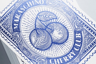 create retro vintage lettering illustrated poster