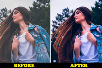photo enhancement, retouching, and any photo editing