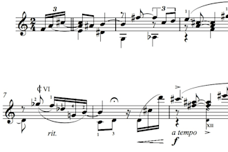 transcribe a song or solo