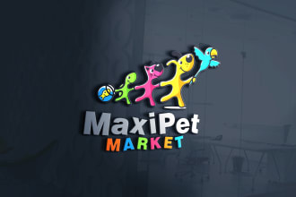 design unique pet, dog, cat and animal logo