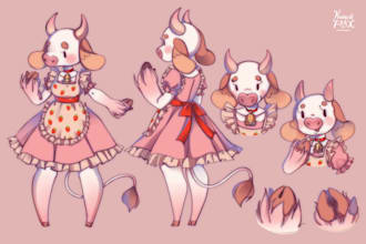 draw your oc reference sheet