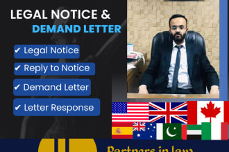 draft legal notice, demand letter and their replies