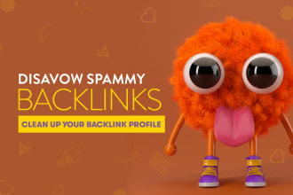 disavow spammy backlinks from site to reduce moz spam score